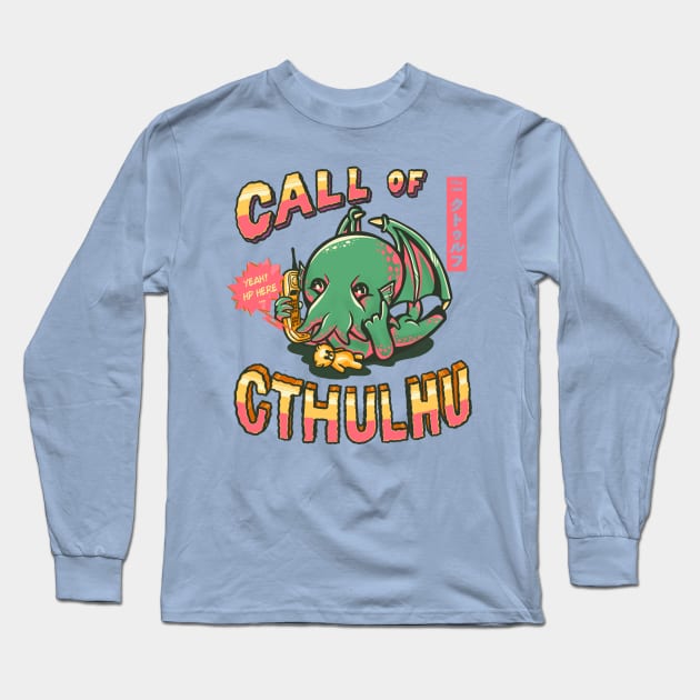 Call of Cthulhu Long Sleeve T-Shirt by ribandcheese